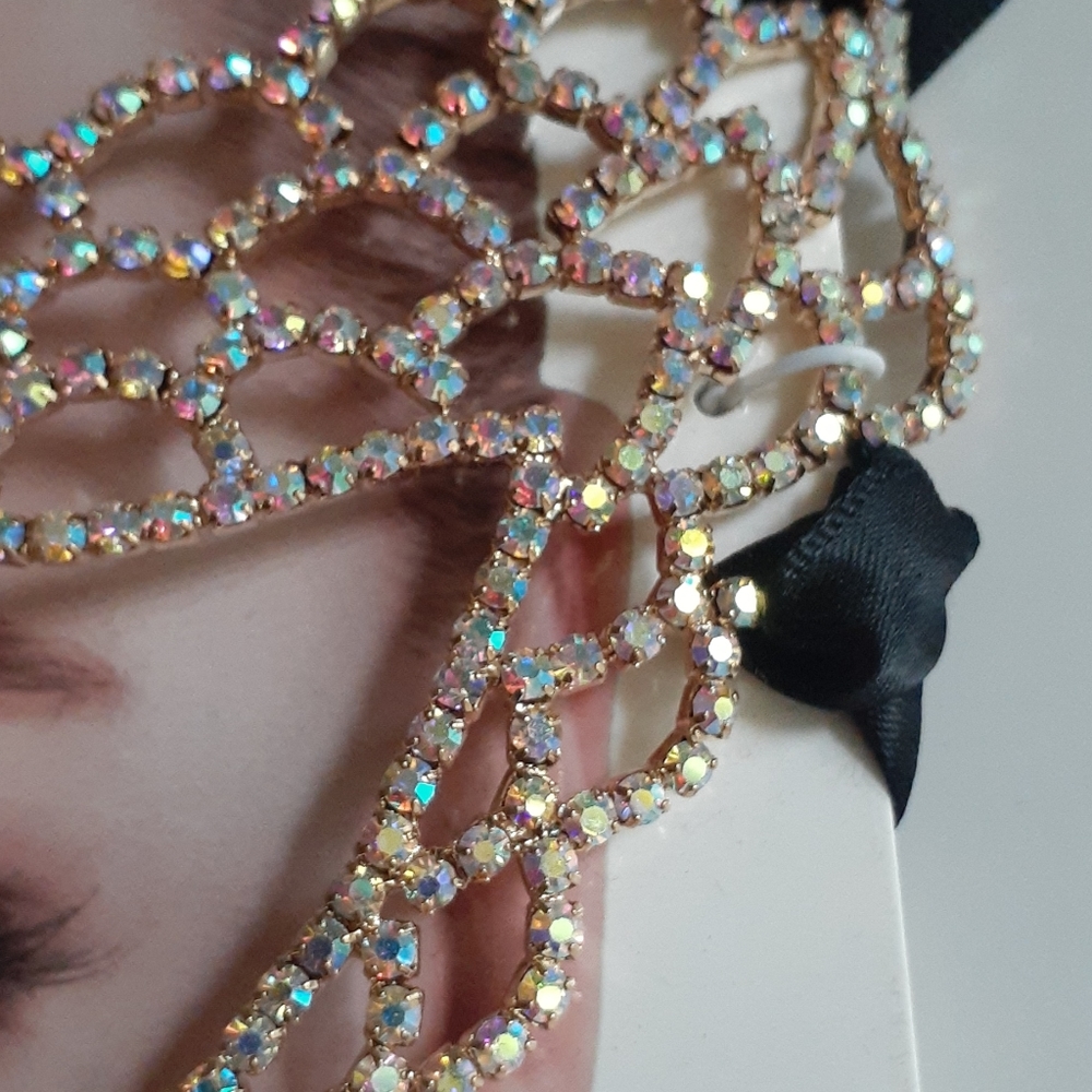 💞Elegant Rhinestone Mask - Picture 5 of 5